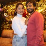 Keerthi Bhat Instagram – I Never thought anyone would ever makes me smile . laugh,and capture my heart  as fast as u have.,💗 Thank you  @its_vijay_karthek  mamma for this( 100 days  anniversary of engagement) beautiful suprise……i know ur not well but still u …🥲. thank you so much and ofcourse I love u💗 U made my day special.Im so glad to have u💞 Thank you for coming my life🥰

Location:@bingetown_in

#couplegoals #keeka #100daysengaged💍 #happyanniversary❤️ loveumamma💞