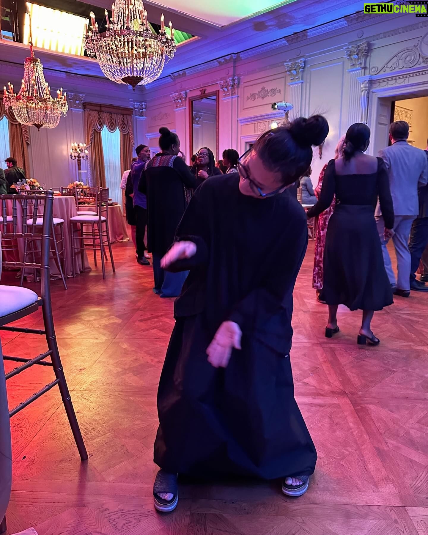Keiko Agena - 4K Likes - Am I dancing or just measuring various things around the room? Hard to tell. And YES! To answer your question, I will go out to ANY dance floor. Is it a cold dance floor? Is it too early in the night? Are people being shy because it is a “work” event and need to keep their dresses nice? No problem. Shin and I will start it off. No beat? No problem. As you can see… I am willing to “find” a beat…
Oh yeah… this is the Cast and Crew party for THE RESIDENCE! Check it out on Netflix when it comes out. From Shondaland and Paul William Davies. ❤️