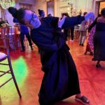 Keiko Agena Instagram – Am I dancing or just measuring various things around the room? Hard to tell. And YES! To answer your question, I will go out to ANY dance floor. Is it a cold dance floor? Is it too early in the night? Are people being shy because it is a “work” event and need to keep their dresses nice? No problem. Shin and I will start it off. No beat? No problem. As you can see… I am willing to “find” a beat… 

Oh yeah… this is the Cast and Crew party for THE RESIDENCE! Check it out on Netflix when it comes out. From Shondaland and Paul William Davies. ❤️