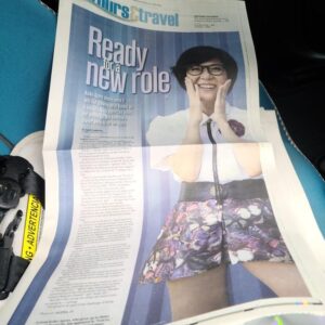 Keiko Agena Instagram - I’m in my hometown paper. 💕
Sjarif Goldstein interviewed my for @staradvertiser 📸 @quincetessence