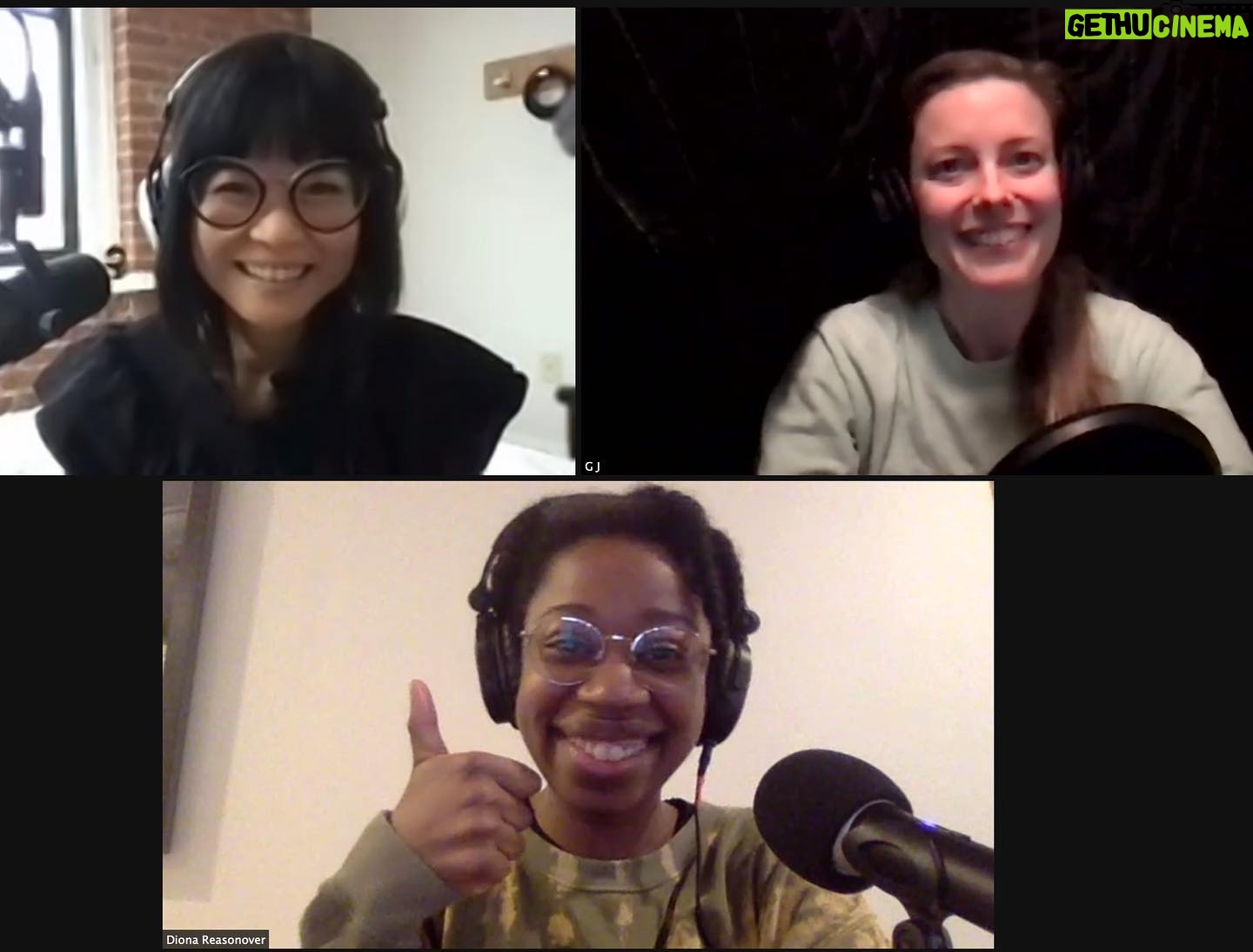 Keiko Agena Instagram - Look at these two beauties! It’s my good friend @dionareasonover and the supremely talented Gillian Jacobs. 💕 Got to share some time with them on their new podcast. I’ll post more about it when it’s live. Take care of each other out there.