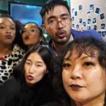 Keiko Agena Instagram – PISCES team at UCB. 💕 @chuckmaa @jiavani @kevbino @ozzymo @jane1kim @heyallyn