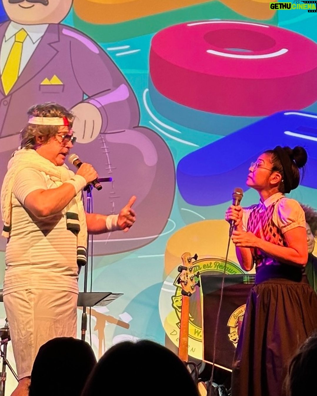 Keiko Agena Instagram - Hee hee! This was fun. On stage with @pftompkins at @varietopia. Thank you @shinkawasaki for the pics. The last shot is me “dancing” on the street on our way to the next bar.