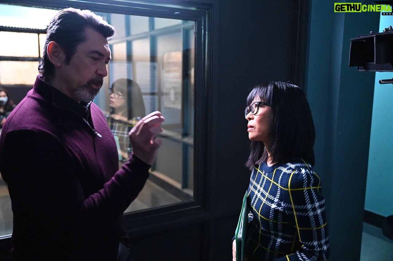 Keiko Agena - 4.2K Likes - One of the best parts of getting cast in #ProdgalSon is getting to know Lou Diamond Phillips. Besides being an incredible actor AND director, he is a fabulously supportive friend. Thank you @phil.caruso 📸 for getting this shot! It’s a moment where we aren’t in character. We happen to be having a conversation about a piece of writing I’m working on. This is how passionate Lou is about the craft. He is so intelligent and giving. I’m lucky to know him!