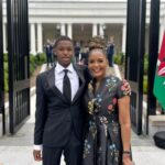 Keisha Lance Bottoms Instagram - It’s always a privilege to be invited to the White House, but especially so with my son Langston by my side. #WhiteHouse #StateDinner #Kenya #grateful