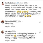 Keisha Lance Bottoms Instagram - As I am in a good holiday mood, for your enjoyment, I’m reposting my mother and sister’s response to the social media trolling I received about my Mac N’ Cheese 2018. You’re welcome 😝.