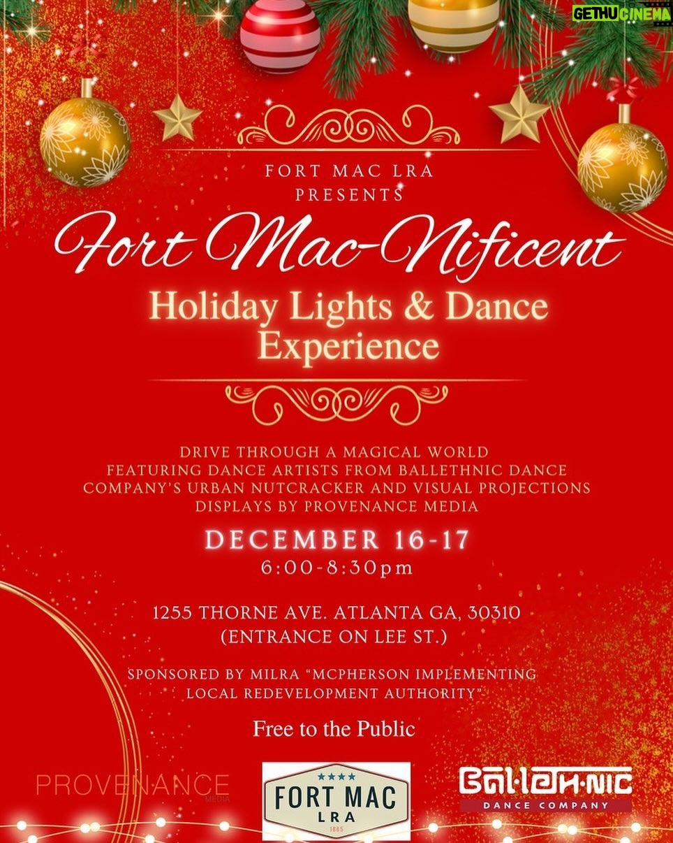 Keisha Lance Bottoms Instagram - This will be a nice holiday community event at Ft Mac. Iām not aware of any other Holiday light displays inside the city of Atlanta, especially on the southside. šš
šæāļø āØ