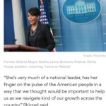 Keisha Lance Bottoms Instagram - “Take. Up. Space. You DESERVE a seat at the table.” ~Shonda Rhimes