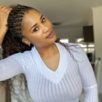 Keke Mphuthi Instagram - There’s a lot you can convince me of in life…. But NEVER that @lillyshair_ doesn’t LOVE ME. This girl got my back n my front for 10 years and counting 🤞🏽 Hair game always on steriods. #braids #boho #curls #salon #hairdresser #hairstyle #anniversary #friends #blackgirlmagic
