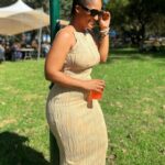 Keke Mphuthi Instagram – The Plan is to smile ….Through it all 

🧡🧡🧡