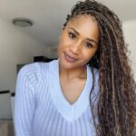 Keke Mphuthi Instagram - There’s a lot you can convince me of in life…. But NEVER that @lillyshair_ doesn’t LOVE ME. This girl got my back n my front for 10 years and counting 🤞🏽 Hair game always on steriods. #braids #boho #curls #salon #hairdresser #hairstyle #anniversary #friends #blackgirlmagic