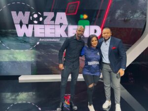 Keke Mphuthi Instagram - Had the honour of talking everything football & @championsmzansi regarding this weekends match with  @supersporttv on the #wozaweekend show hosted by @fiso.maz .What an exciting weekend ahead in Nelspruit at Mbombela Stadium.

The fixture game of TS Galaxy VS Orlando Pirates will be taking place on Saturday 18th of May @ 15:00 CAT⚽️⚽️⚽️⚽️⚽️Soccer fans stand a chance to go up against me during half time for a penalty kickoff and can walk away with R100 000 or even better R200 000 if they have a @dstvza compact or higher subscription.

So sign up now and get you some coins 💰💰💰💰

So excited to see you there😊!!!

#babizebonke 
#dstvpremiership 
#tsgalaxy 
#orlandopirates 
#game