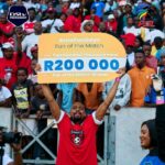 Keke Mphuthi Instagram - Looking at this first image …DO YOU THINK I SAVED THE GOAL?🥅 … now scroll to the third slide 🛝 😅. This is why Didintle will forever be right for the job at Shoshaguve Giants on @championsmzansi . She’s a force to be reckoned with 🤭. Had a great time in MBOMBELA THIS PAST WEEKEND WITH @dstvpremiership & @babizebonke_za at the TS GALAXY VS ORLANDO PIRATES GAME FIXTURE . 👏🏽👏🏽👏🏽👏🏽a big congratulations to TS GALAXY ON THE WIN AND OUR AMAZING #amafandayz CONTESTANT THAT WON R200 000 scoring against my buddy @therealnkanyiso 😊. (FYI I’m gonna get the peoples money back from menga as per request 🤣🤣🤣) #amafandayz #babizebonke #dstvprem #supersport #tsgalaxy #pirates