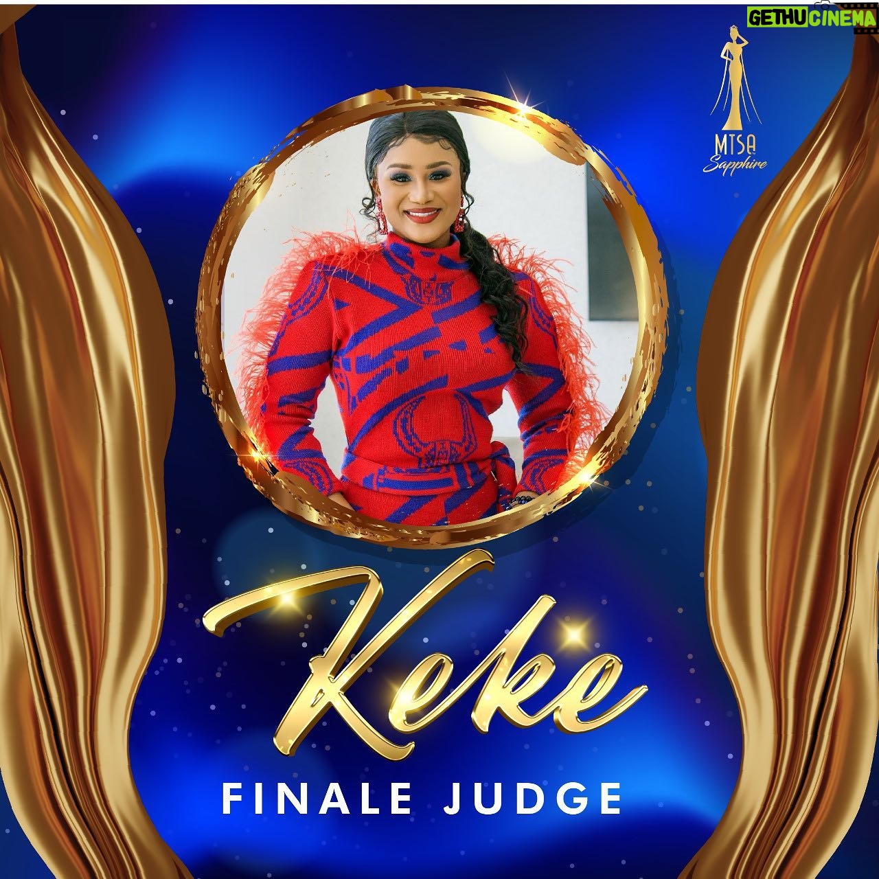 Keke Mphuthi Instagram - I’m so honoured to be chosen as one of the Judges of this year’s annual @missteenagersa finale happening this weekend at Silver Star Casino. These young girls are the future of our tomorrow. The new lawyer,doctors , accountants,actors,caterers,speakers and more . It’s really up to us to show up for them at every cost . Social media is not a media.The Key is to listen ,engage & build relationships. Let’s groom our girls together . Cause we only live once ,but if we do it right ….once is enough. Join us this Saturday,let’s meet -greet & give lots of love to our younger selves. Your Support means the world in any which way possible. Votes ,reposts , comments,coming to watch etc . Good luck ladies 👑👑👑👑