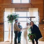Kelley Jakle Instagram – This birthday girl became a bridey this week, and I got VERY emotional watching her marry her love @as_ab0ve_so_bel0w. My sweet @sunbaby.88 – you can always count on me to indelicately sprint to snatch things out of your hands so you two can be in the moment together. 😂🤍