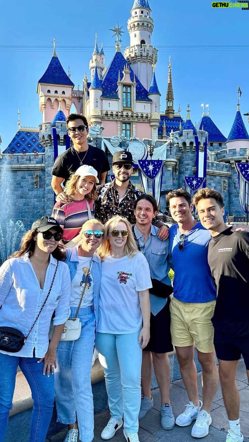 Kelley Jakle Instagram - Still smiling from our magical day at Disneyland!! Thank you Rebel, Ramona, Barbra, Mickey and Minnie for a day full of pure joy. ✨ (And thank you @markhapka for taking and airdropping all these videos so I could make this 😂)