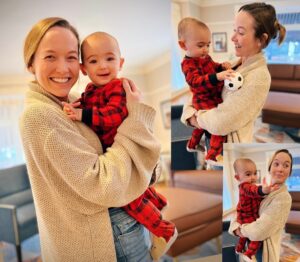 Kelley Jakle Instagram - Happy 1st birthday sweet Phoenix!! I can’t believe it’s been a whole year since you came into all of our lives. Getting to be your Godparents and watch you grow has been the greatest gift. ❤️ We love you!!!