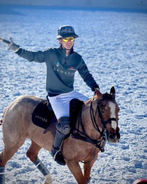 Kelley Jakle Instagram - There is no way to properly express my gratitude to the Ganzis @melissaganzi & @marcganzi, @stregisaspen, @aspensnowpolo & @aspenvalleypolo for another epic weekend cheering on the world’s best polo players. It’s an honor to be a part of it, and it’s pure joy to get to make new friends and memories every year. ❤️ A real crime that I could only choose 10 photos, but reel queen @chrissiefit captured our experience pretty darn properly on her page. Thank you also to @ryannlanel @karen_millen and @hutch_design for helping me dress up all weekend!