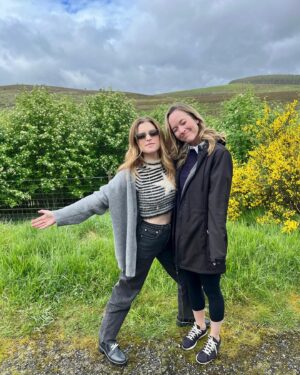 Kelley Jakle Instagram - Scotland pt 1: Moments I treasure with people I love. I am still reeling from our adventure last week!! What an absolute dream to frolic through castles, ride through The Highlands, search for Nessie on Loch Ness, learn traditional dances and eat plant-based versions of traditional dishes, hear performances by beautiful musicians and meet wonderful people. Oh, and visit @thetraitorsus set, of course!!! We are such fans of the show, and getting to see where the magic happens (and meet some of the creatives that MAKE it all happen) was surreal. Thank you @peacock for a trip we’ll never forget!! #peacockpartner