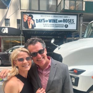 Kelli O'Hara Instagram - Look what we found!  #daysofwineandroses 🎶 lives on!!!! @briandarcyjames #futuressobrightigottawearshades