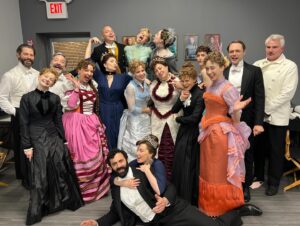 Kelli O'Hara Instagram - Sending love and congratulations to my whole @gildedagehbo family at the @sagawards tonight.  #Aurorafane will be fake-drinking her #FOMO away in @wineandrosesbway on Broadway.  Wish I could be there with you all.  @wardhorton will represent #TheFanes well as always. ❤️