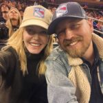 Kelli Giddish Instagram - let’s go @nyrangers! date night at @thegarden @botorious