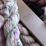 Kelli Giddish Instagram - i’m so excited to start weaving with the new loom and this BEAUTIFUL bundle of materials sent to me by @funemstudio. I’ve been using their XL loom for a few years, so it’s nice they’ve put out new innovations to try!