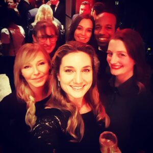 Kelli Giddish Instagram - @celinerobinson @corynaperez @jchristiantyler @catestimes @rosy_luck  good crew cebrating #svu400