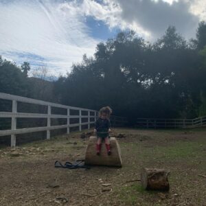 Kellie Martin Instagram - I’m really finding today difficult. This feels endless and hopeless. Trying to keep a smile for this kiddo.