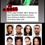Kellie Shanygne Williams Instagram - #boosingup @ceoazarel @msvfox @lavernwhitt @jesshilarious_official @wwwjustleon has been tapped to topline BET ’s First Lady Of BMF: The Tonesa Welch Story and Leon, Jess Hilarious and Kellie S. Williams have also been cast. The Vivica A. Fox-directed film. The film’s script is written by Gabrielle Collins. Judge Greg Mathis and Tressa Azarel Smallwood are executive producing. Mitchenor will play Welch.