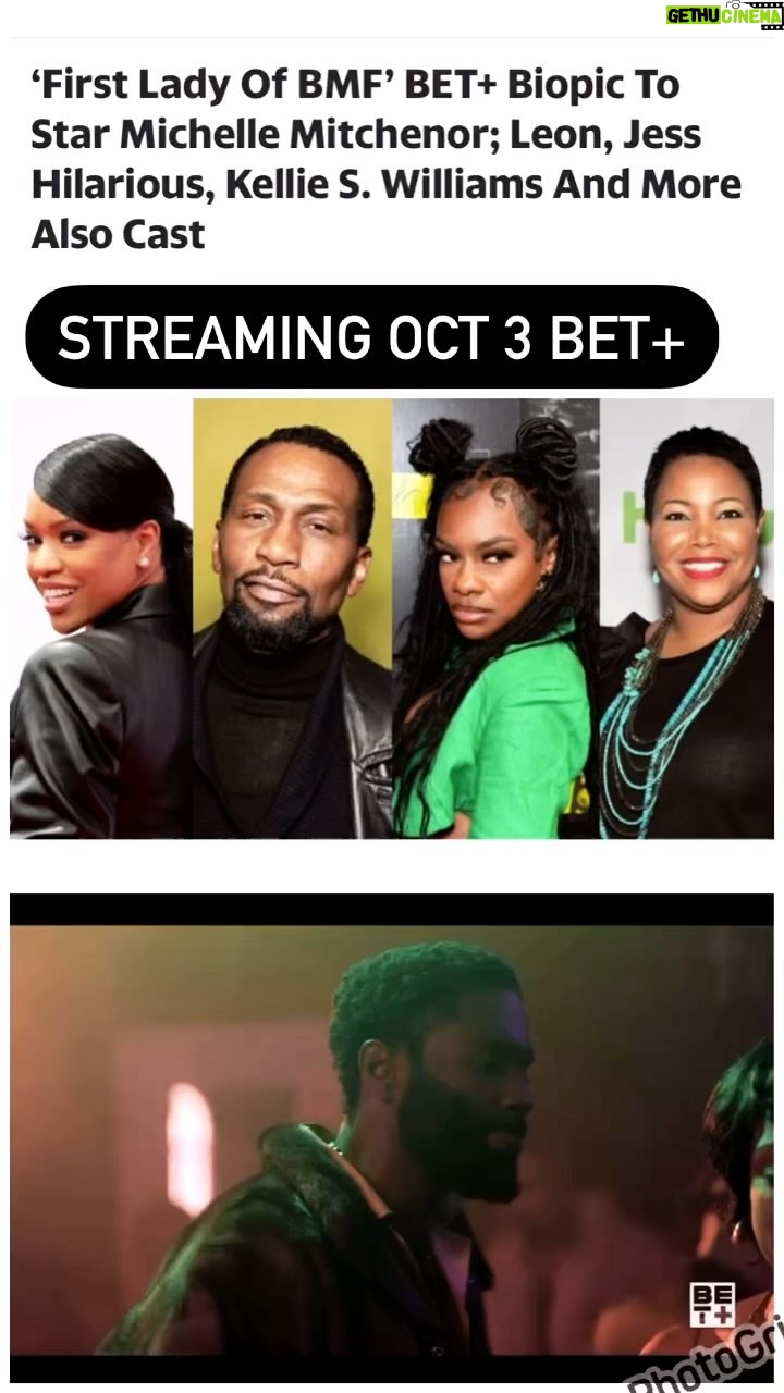 Kellie Shanygne Williams Instagram - BET debuted the official trailer for its highly-antiicpated true crime biopic First Lady of BMF: Tonesha Welch Story. The upcoming film, directed by Vivica A. Fox, Michelle Mitchenor, Tobias Truvillion, Jessica “Jess Hilarious” Moore and more. Watch the trailer and check out first look images inside. Credit BET @betplus Streaming, October 3 #bmfmovie watch full trailer https://globalgrind.com/playlist/first-lady-bmf-tonesha-welch-story/item/11