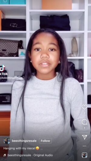 Kellie Shanygne Williams Instagram - Baby girl has finally found a place where her inner fashionista is celebrated.  Checkout @beesthingsresale a fabulous luxury consignment shop where all items are 100% authentic.