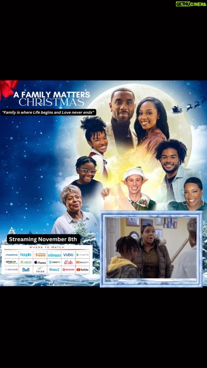Kellie Shanygne Williams Instagram - I’m pretty excited about being Executive Producer of “A Family Matters Christmas” (unrelated to the Family Matters series) fka Merry Little Switchmas. It was especially heartwarming for me to watch my daughter Hannah in her acting debut share the screen with my tv mom JoMarie Payton as I did at the same age of 12. Working with such a talented Cast & Crew was a phenomenal experience. Join Us!!! Tuesday, November 8th. Set your Calendar AND DVR! to WATCH a family, friendly movie “A FAMILY MATTERS CHRISTMAS” #whenfamilymatters 🤩like ❤️share