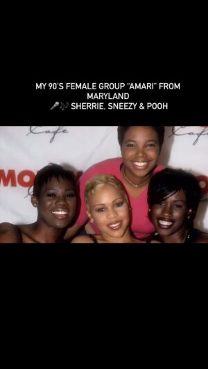 Kellie Shanygne Williams Instagram - #blastfromthepast thanks flyandfamousblackgirls Me and my 90’s female group AMARI signed to @tommyboyrecords in late 90’s @shailey1974 @katat_rsw @mrssongbirdp @nivre1220 one thing about these girls they could sang  covering a classic song by the late Natalie Cole “ I Got Love On my Mind” 1977 R&B record. Released their debut album ‘SUNSHINE’ July 21, 1998 with the single ‘CALLIN’ charting the Billboard Magazine soundtrack on feature film on ‘RIDE’🎤🎶🎶🎶 more music on YouTube check the out
“SUNSHINE”
“CALLIN”
“WOULD YOU MIND”
Photos by: Al Pereira (May 1998)
#R&B
#90sfemalegroups 
#missing90smusic