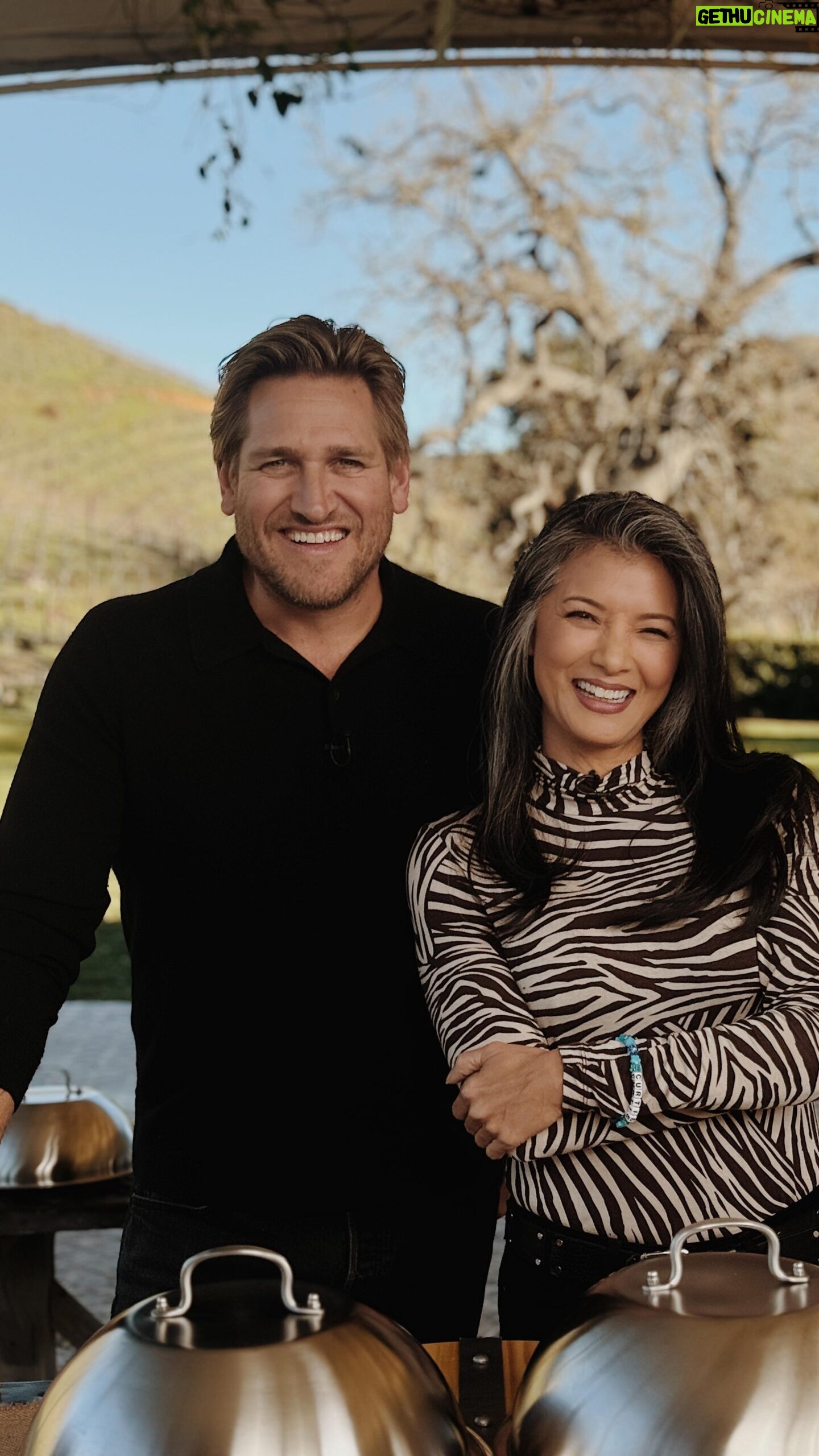 Kelly Hu Instagram - My guest this week on #GettingGrilled is badass actress @kellyhu. We talk movies and how there was one very specific movie set rule a young @therock had to learn. Watch this Sunday and shop #GettingGrilled with @CurtisStone - streaming FREE, only on @QVCHSNPlus! Or listen in each Tuesday wherever you find your podcasts.
