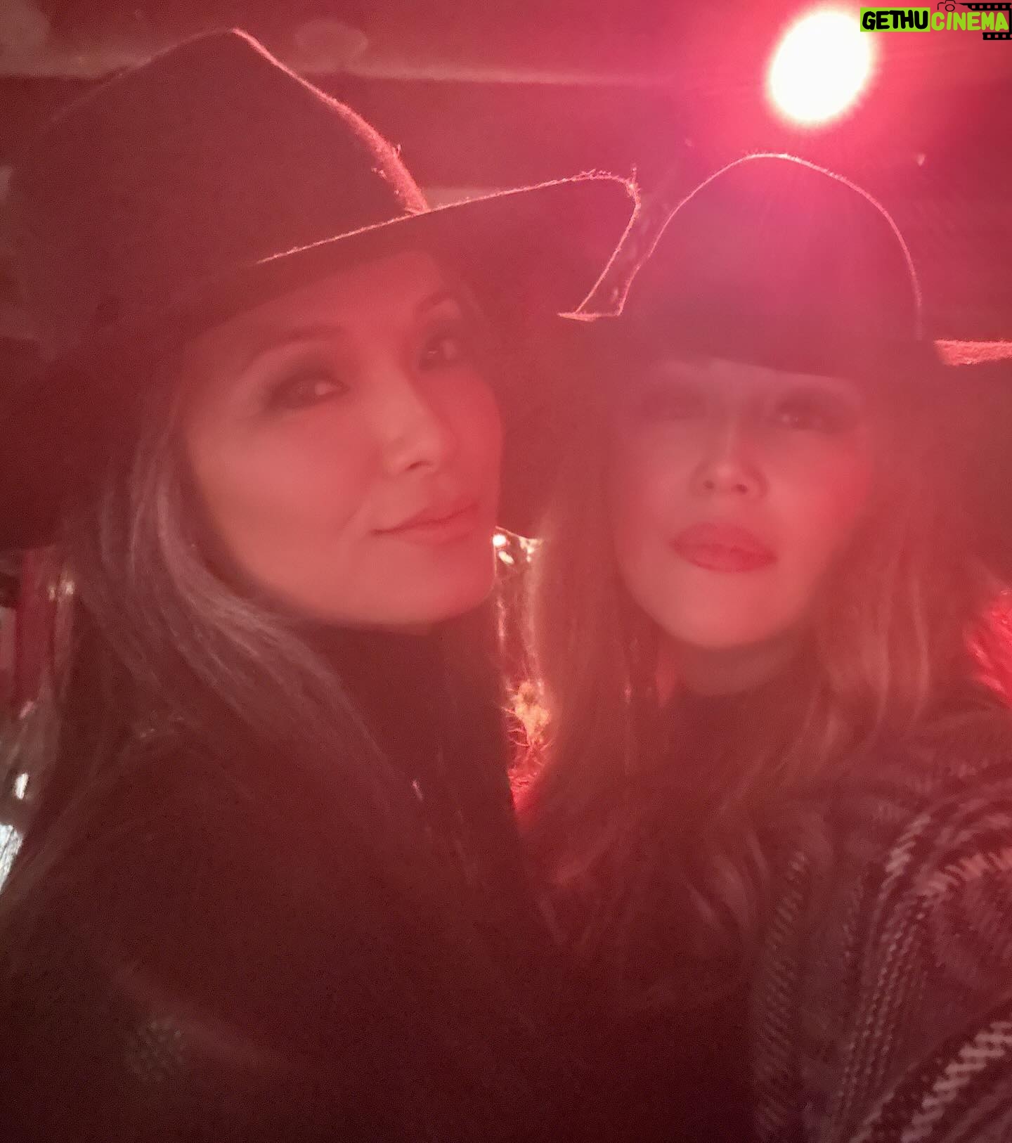 Kelly Hu Instagram - Lunar New Year Superbowl Media Party with sis