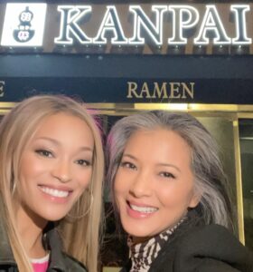 Kelly Hu Instagram - QUICK proof of life 🎉 BIRTHDAY EDITION 🎉 ☺️ @kanpai_santamonica with bestest @kellyhu 🩷🙌🏽! This is always my most lowkey day of the year by design - holiday season is always just too much for me I want to hibernate fr😄 FOOOOD - ate our own weight in 🍣 🍱 and headed over to friends house (thank you @jasoncharlesmiller ) for holiday partying and haunted house stories until 3am - I slept until 2pm today and now I’m eating cake with hubby 😂 🎂 2024 will be so incredible …. I feel it, don’t you??