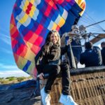 Kelly Hu Instagram - Woke up before the ass crack of dawn with @miss_jean_g and @sdbesq to check another one off the bucket list when I was in San Miguel. #airballoonride #airballoon #bucketlist #bucketlist✔️