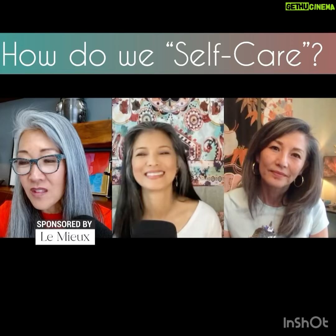 Kelly Hu Instagram - In a recent episode of @shoesoffinsidemkt we spoke with journalist and filmmaker Richard Lui @richardlui about mental health and caregiving. His documentary @unconditionalthemovie addresses these important issues. So May, Kelly and Tamlyn took a few moments at the end of the show in a @lemieux sponsored segment about how they take care of their mental health through “self-care”. We also thank @aarp for being a sponsor of this full episode that you can watch on YouTube by clicking bio 👆👆or listen anywhere you get your podcasts. @hotellacompania