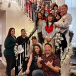 Kelly Hu Instagram - New Xmas tradition in Las Vegas! Awesome spending Christmas with friends and family. Always a pleasure throwing parties with the amazing @kellyhu !
