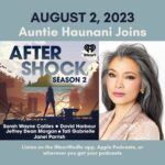 Kelly Hu Instagram - Thrilled to announce my return as Auntie Haunani in season 2 of #Aftershockpodcast! This season continues the apocalyptic storyline told through the lens of a mother- daughter relationship. This amazing cast is redefining survivalist narratives by putting women at the center – so excited to be part of it.