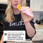 Kelly Kruger Instagram - 7 MILLION VIEWS and counting!!! A lot of people triggered by this easy alternative. I’m not sure if it was because I referred to added inflammatory oils and chemicals added to processed food as “added crap” or if in general, a lot of people are just looking for something or someone to vent to but here is the step by step! I also said one ingredient when I added salt so sorry about that.. It is in fact 2 ingredients!! A lot of people were very upset by that…. To everyone who appreciated this hack, Im happy to help! To those who hated it, eat what makes u happy! No judgement here.i share a lot of great, easy, gluten free recipes and beauty tips and this one is just not your thing and that’s ok!!❤️ Cut your sliced cheese into squares Make a hole in the center Sprinkle with salt Bake at 275 for a MINIMUM of 25 minutes. If it looks melty it needs longer. It might take up to 40 min depending on the oven. Let me know if u have questions and if you are trying it! #cheese #snack #glutenfree #keto