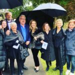 Kelly Preston Instagram - Goodbye London... goodbye Judi... Bill, Jules, Jenny, Sally, Lizzie, Peter... Everyone who worked so hard on #offtherailsfilm I LOVED every moment of this film! ♥️♥️#billkenwrightproductions #judidench