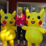 Kelly Preston Instagram - Better late than never... right?! I was a Pokémon trainer bc Ben was Pikachu that afternoon and Ella is just beautiful 🎃🥰