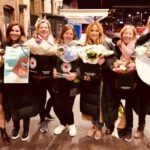 Kelly Preston Instagram - That’s a wrap #OfftheRails I’ll miss you girls! 💕♥️ Thank you @flowerstationuk for the GORGEOUS flowers!!! 🌷🌺