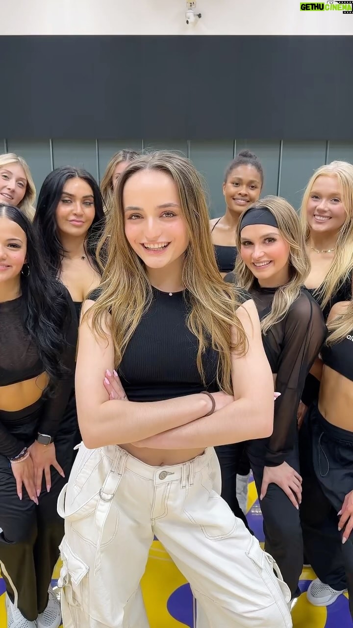 Kelly Sweeney Instagram - okay guys, weโre back. another #kellysweeneychoreo piece set for the @lakergirls ๐ yall ainโt ready for this one ๐๐
