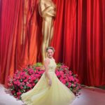 Kelly Sweeney Instagram - in honor of the oscar’s tonight ✨ throwback to last year! one of my favorite jobs ever. I’m so thankful for this experience. thank you @nappytabs @msaagency and the rest of the naatu naatu team. 💛 #oscars