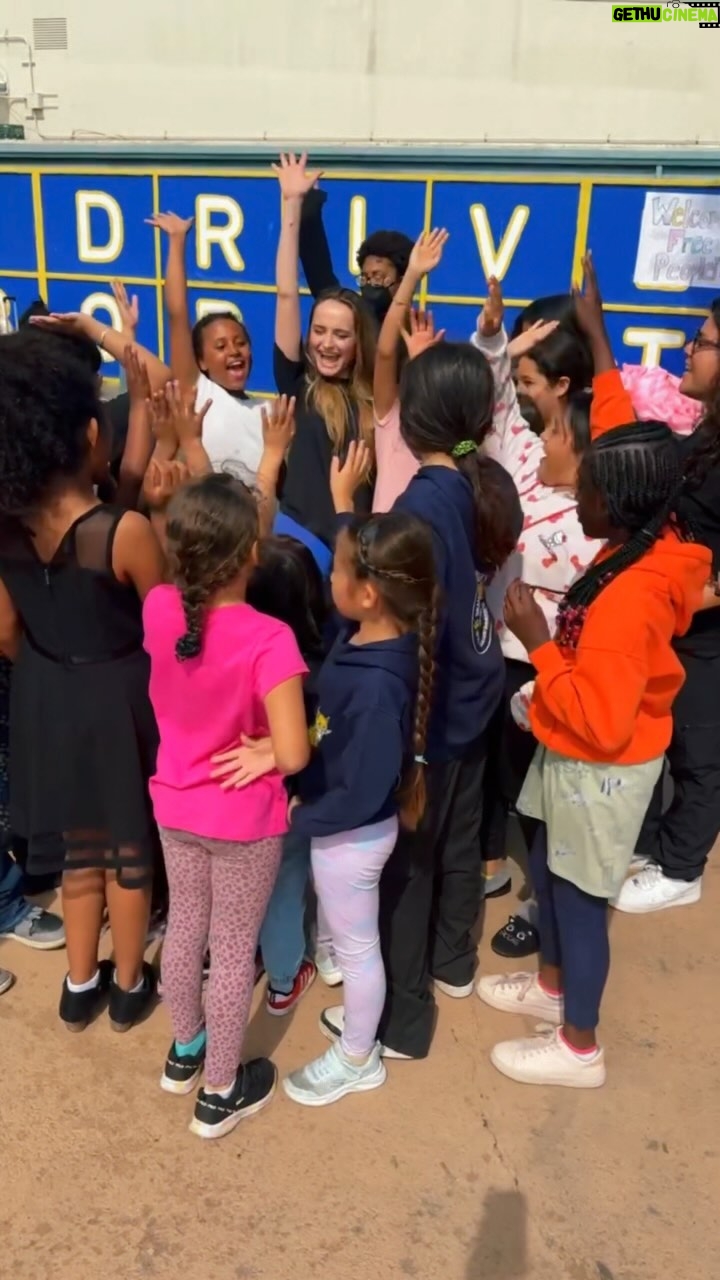Kelly Sweeney Instagram - the BEST time with @fpmovement and girls inc 🥹 so blessed to share my love for dance with these amazing girls! #fpmovementpartner
