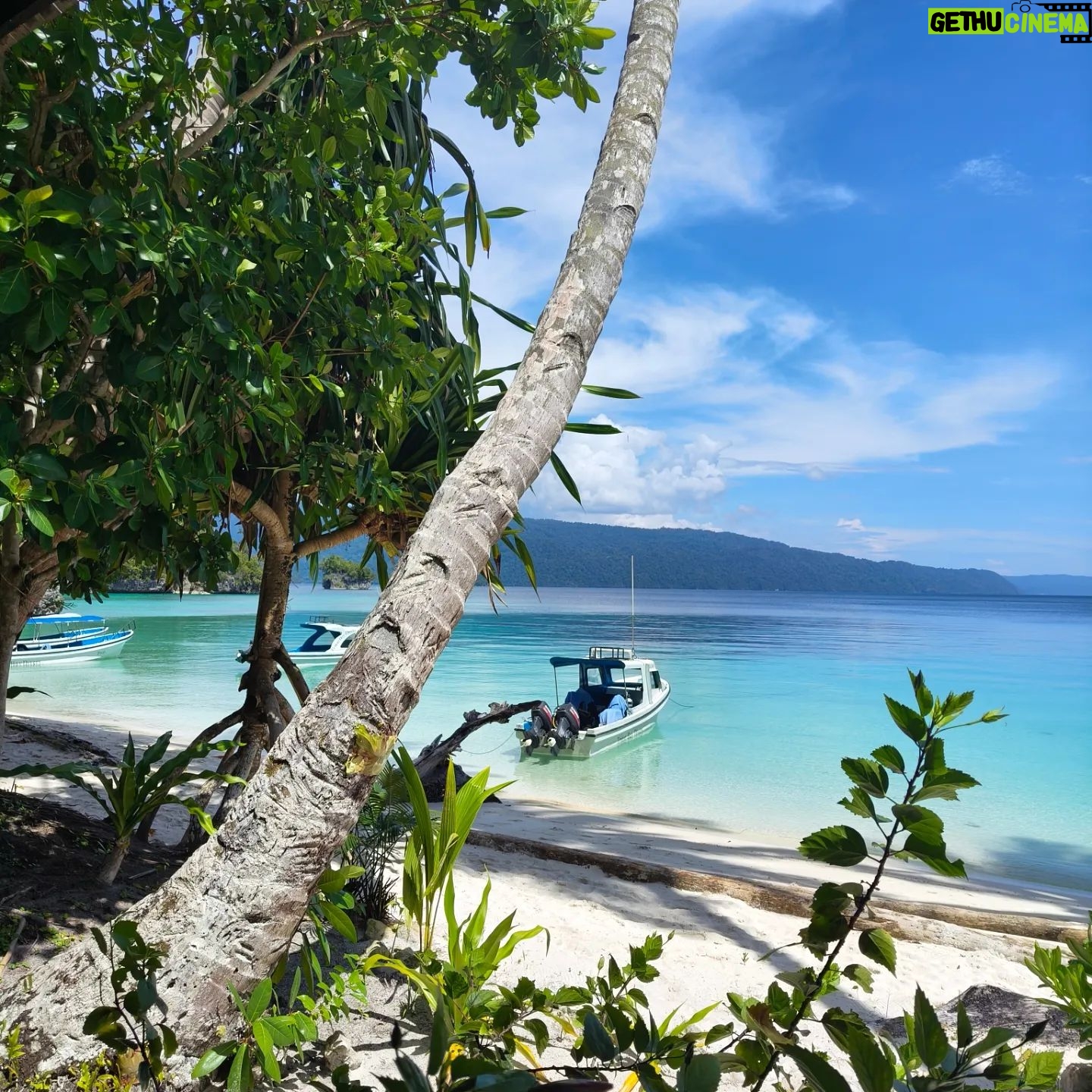 Kelly Tandiono Instagram - The beauty of Triton Bay, West Papua being isolated with no signal for one week is the best escape to paradise to rejuvenate your body, mind and soul before heading back to the hustle and bustle city of Jakarta. ♥️🇮🇩 . Outfit @covermenot.co All shot using @oppoindonesia N3 Flip the hasselblad camera is insaneee!!! . #TritonBay #Kaimana #WestPapua #ShotOnOPPON3Flip #ShotOnOppo