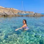 Kelly Thiebaud Instagram - Landscapes part 1: Milos, Greece. In my early 20’s I lived in Athens trying to make it as a model. I dreamed of going to the Greek Islands but was way too broke to even eat, so it never happened. Almost 20 years later, I made it! It’s more beautiful than I was expecting. A place I will hopefully be able to visit often. ✨🇬🇷 #islanddreams #milosisland